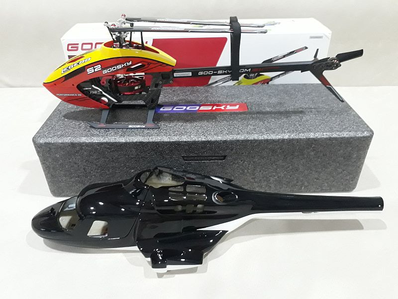 Goosly S2 BNF with Body Scale 250-Airwolf
