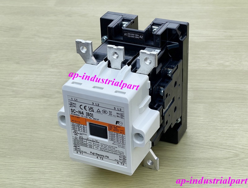 FUJI SC-N4 80A แมกเนติก คอนแทคเตอร์ COIL 220 สินค้าใหม่