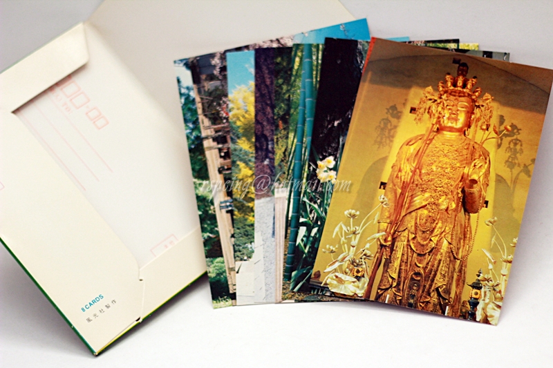 ภาพโปสการ์ด View of Kamakura 8 ใบ