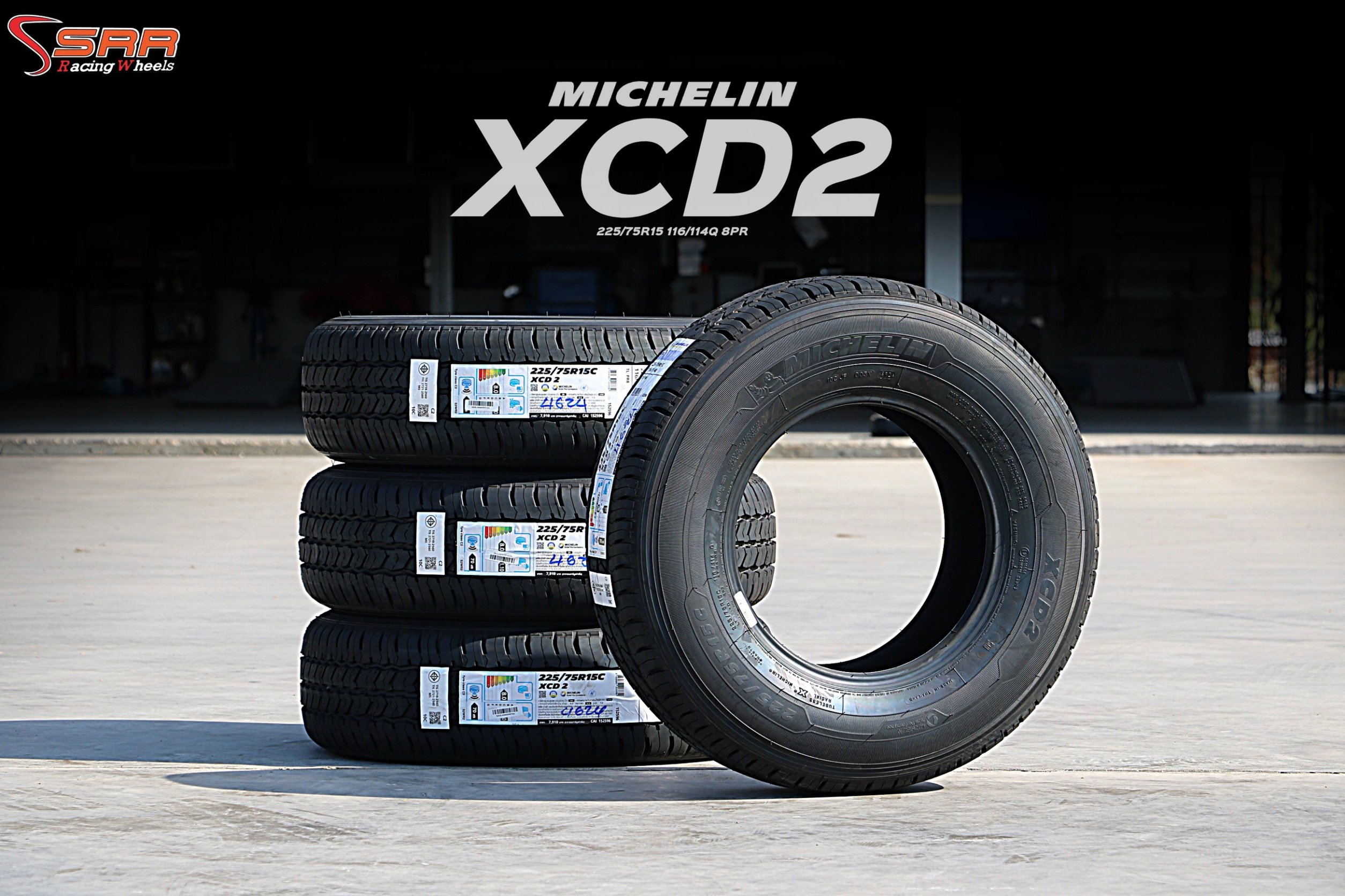 MICHELIN XCD2 ขนาด 225/75R15 ปี24