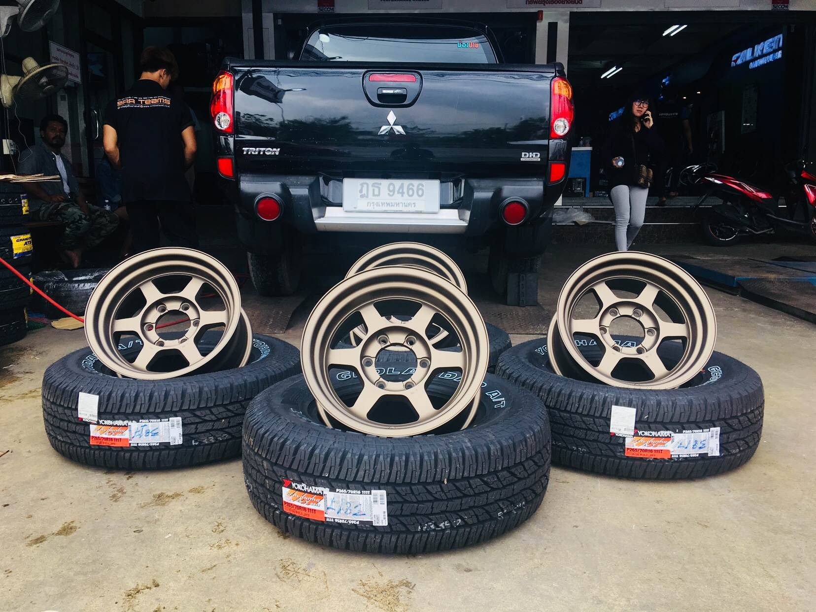 ล้อ OFFROAD ขอบ16พร้อมยาง MONSTER ชุด 23900 ปกติ 32000