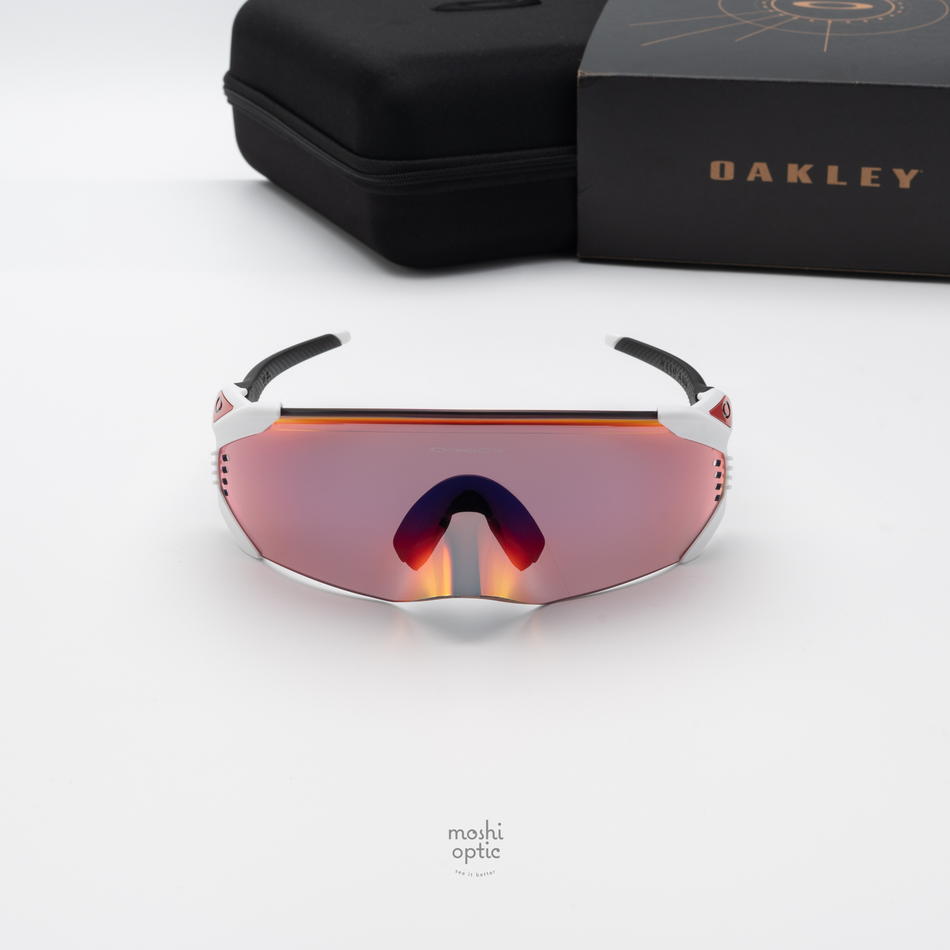 OAKLEY VELO KATO OO9501-02 Matte White Prizm Road