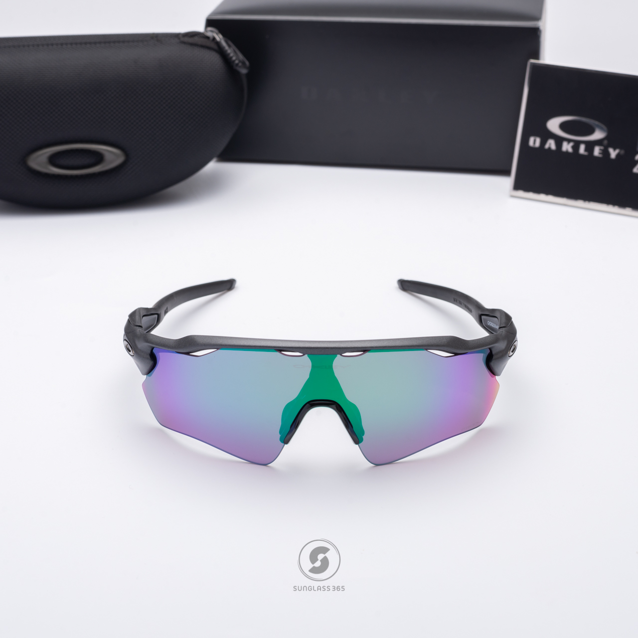 Oakley OO9208-A1 RADAR EV PATH Steel Prizm Road Jade
