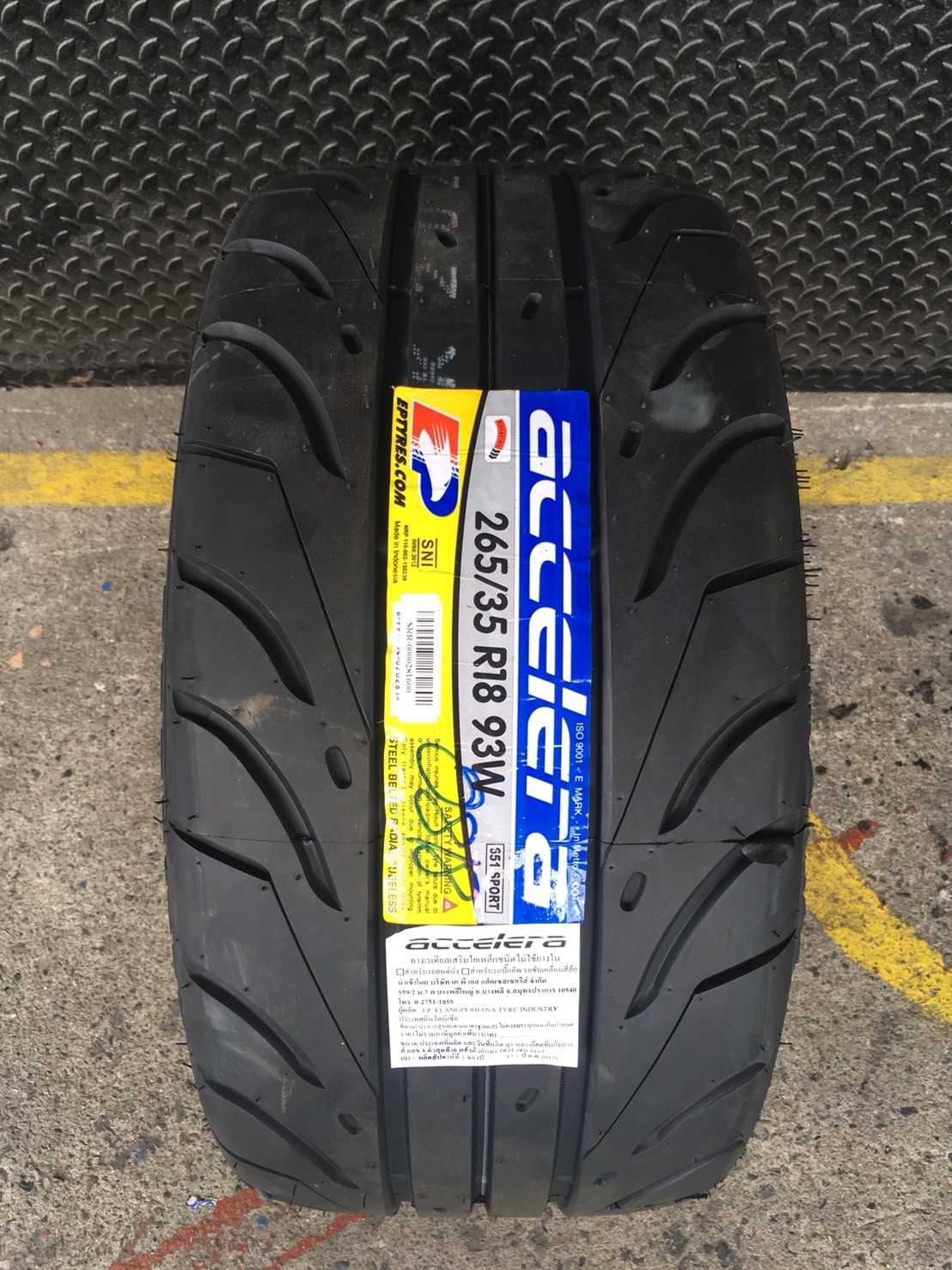 #แนะนำยางใหม่_คุณภาพดีเยี่ยม #ACCEELRA_651_SPORT 265/35R18 ปี18