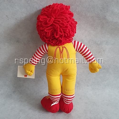 ตุ๊กตาผ้า โรนัลด์ แมคโดนัลด์ Ronald McDonald และผองเพื่อน ครบทีม