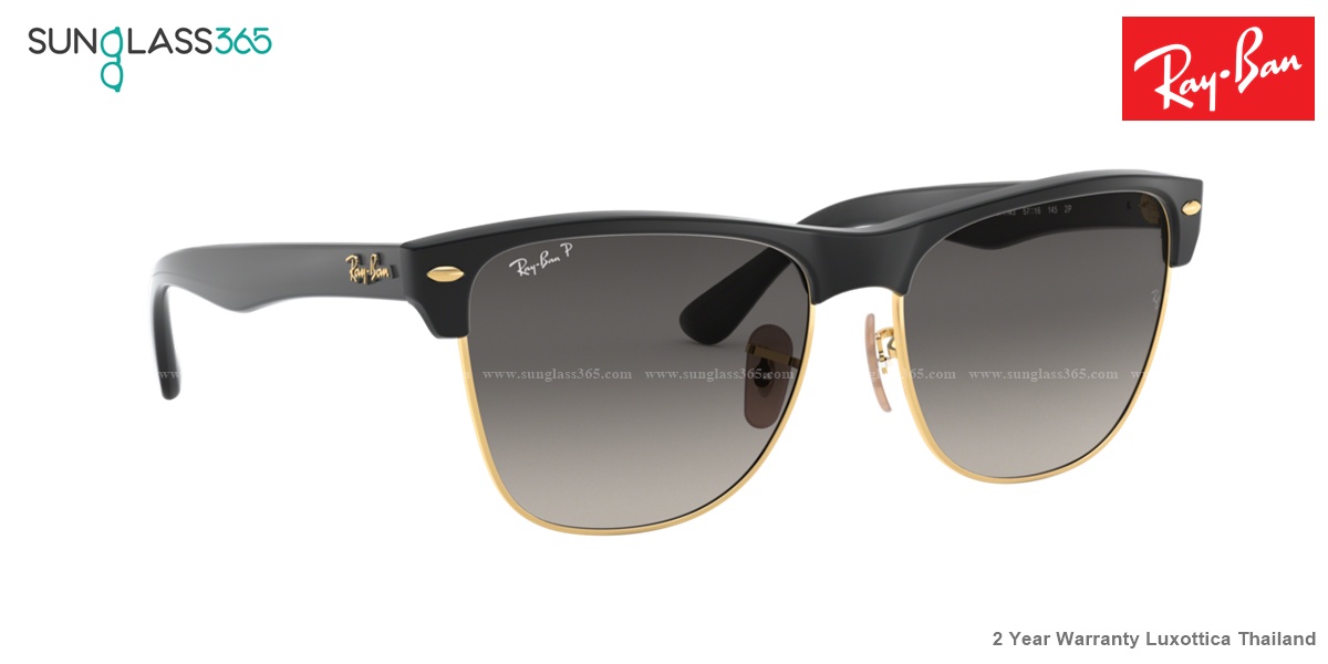 Ray-Ban RB4175 877/M3 DEMI GLOSS BLACK Grey Gradient Dark Grey - Pola
