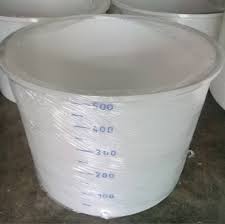 ถังเก็บน้ำยาเคมี PE 500 ลิตร หนา 4.8 มิลลิเมตร (ทรงกระบอก ปากกว้าง)