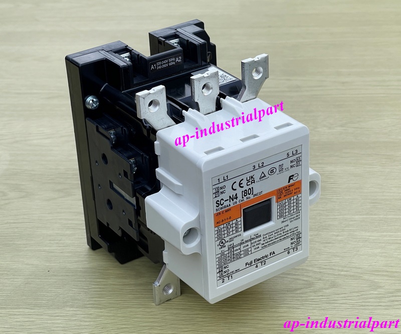 FUJI SC-N4 80A แมกเนติก คอนแทคเตอร์ COIL 220 สินค้าใหม่