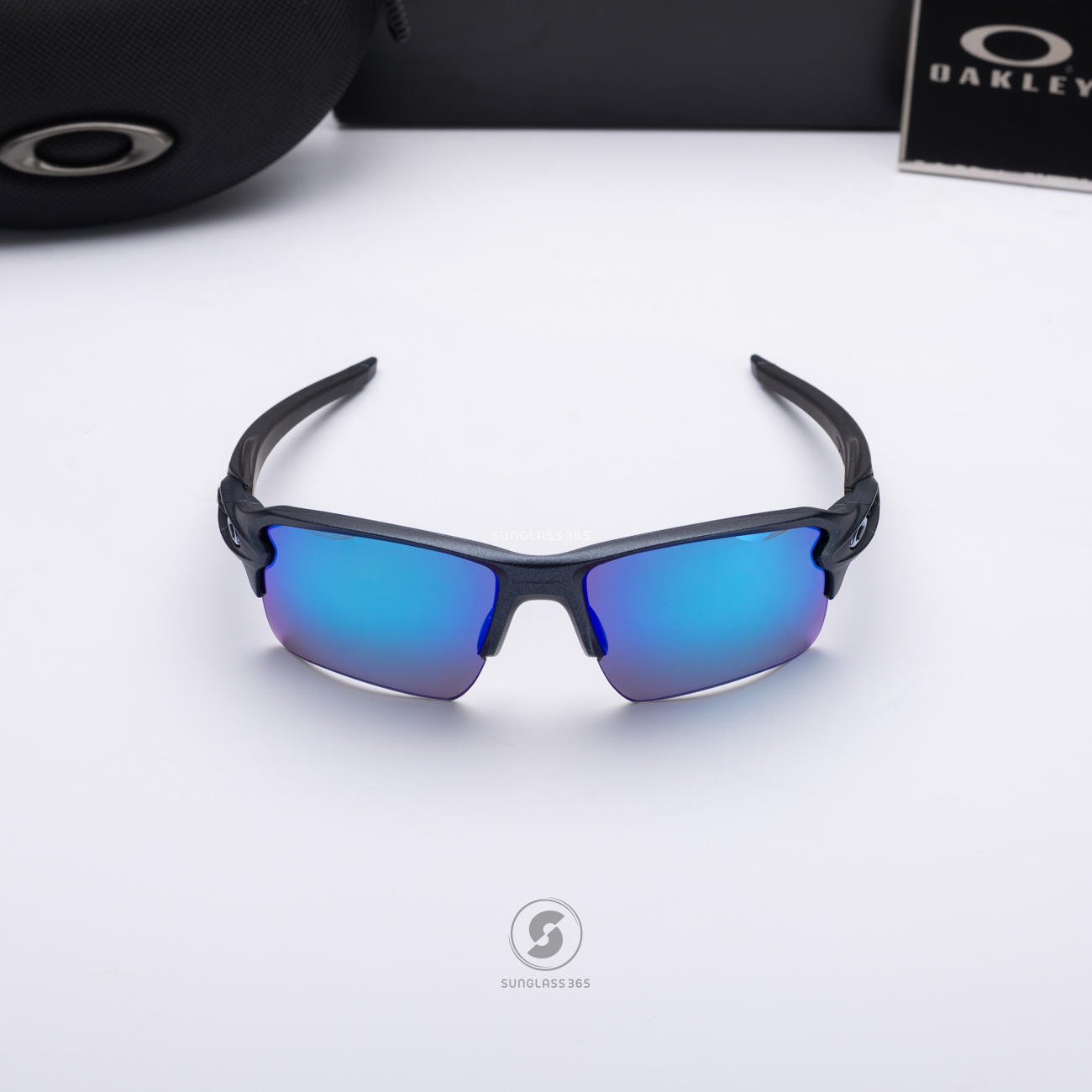 Oakley FLAK 2.0 XL OO9188-J3 Blue Steel Prizm Sapphire Polarized
