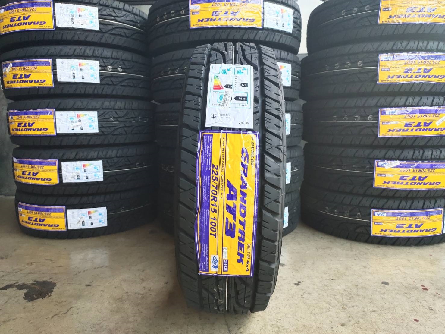 DUNLOP GRANDTREK AT3 225/70R15 100T (ปี19)