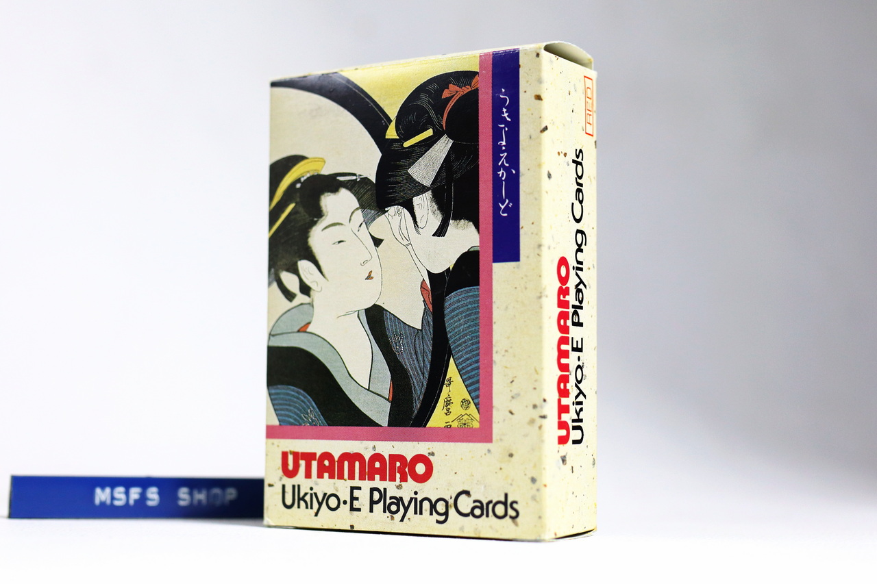 [Vintage] UTAMARO Ukiyo-E Playing Cards ใหม่ในซีล - การ์ด Vintage มือสอง