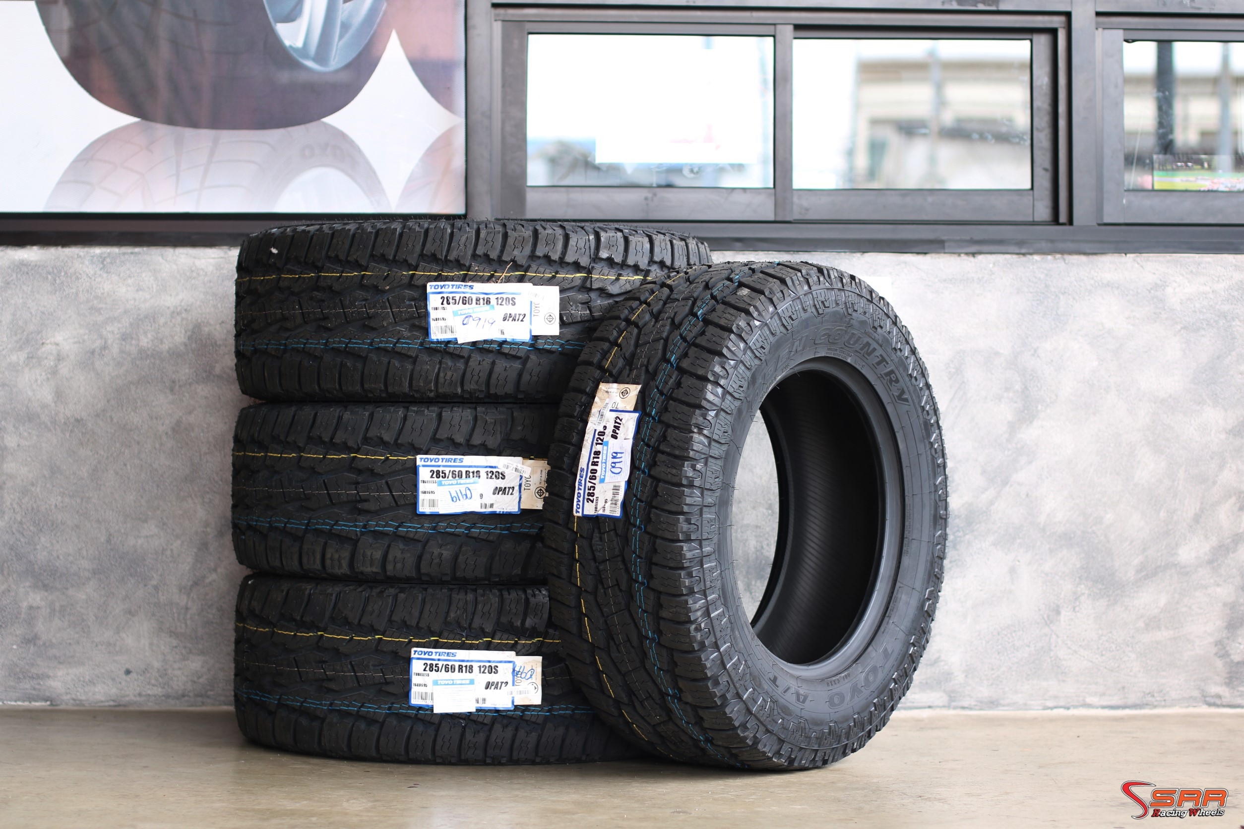 ยางเข้าใหม่ ลดราคา TOYO OPAT2 285/60R18 120S Y19