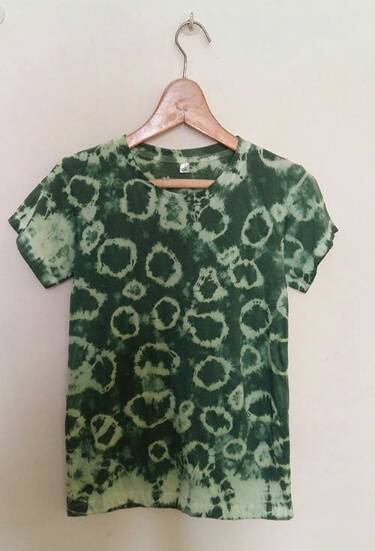 เสื้อยืด มัดย้อม (ไซส์:S)