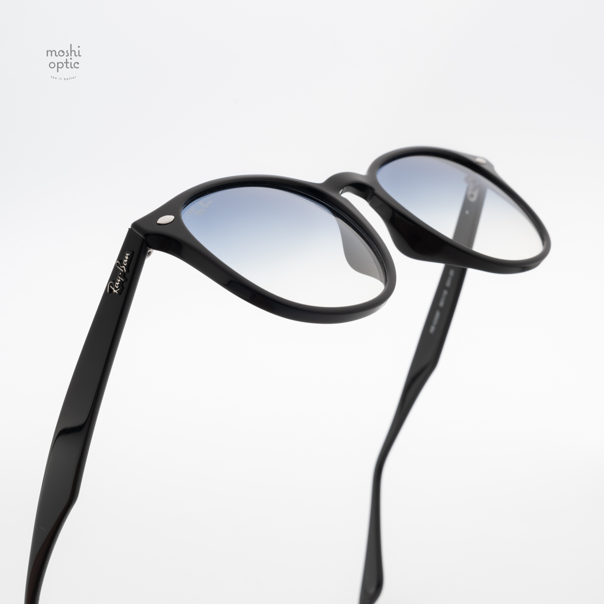 Ray Ban Round RB4259F 601/19 Black Blue Gradient