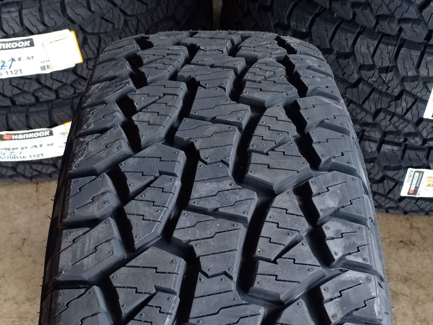 ยางมาใหม่ HANKOOK ATM 265/70-16 ปี19 ราคาถูกกว่าเดิม