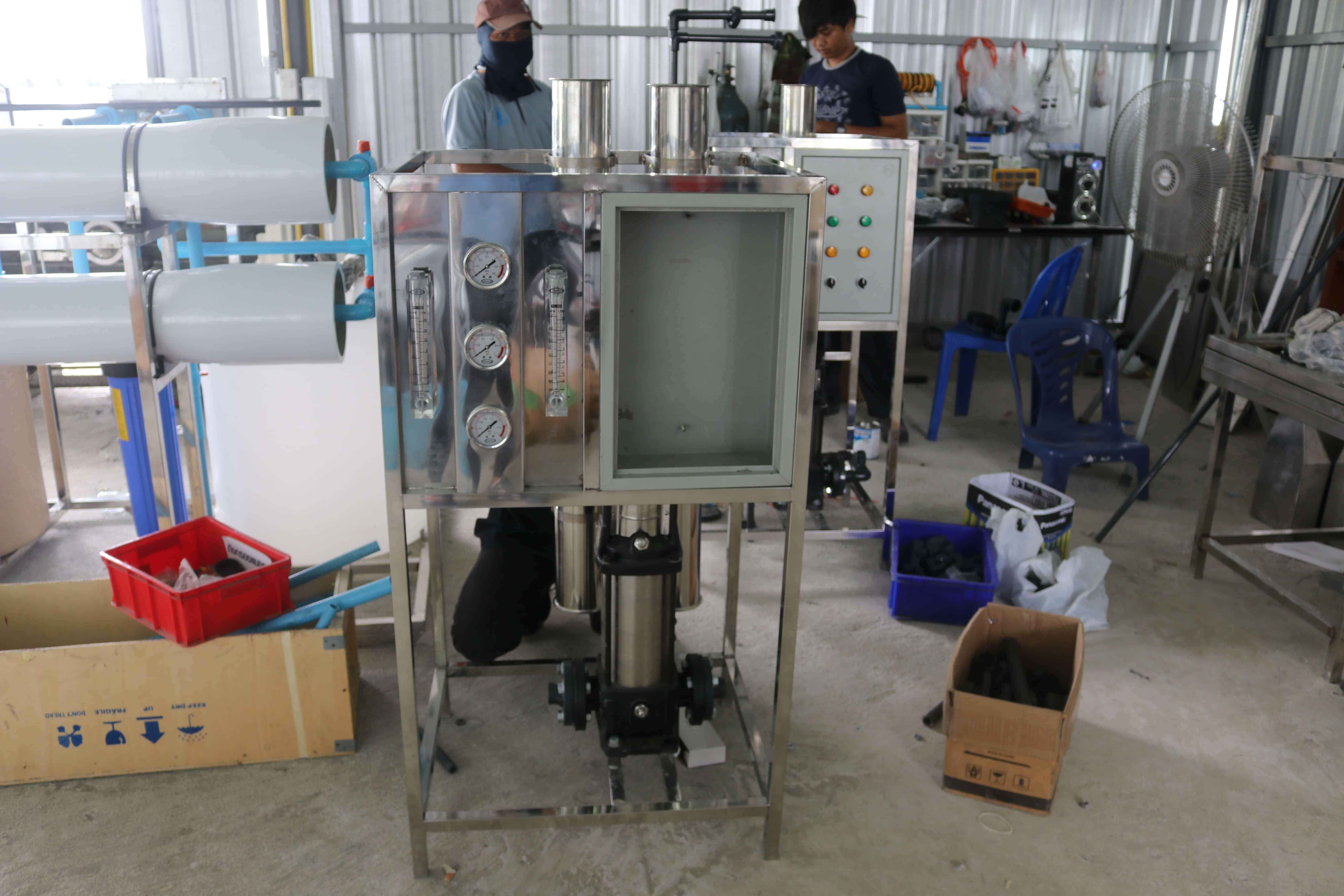 เครื่องกรองน้ำโรงงานro12,000 ลิตร/วัน