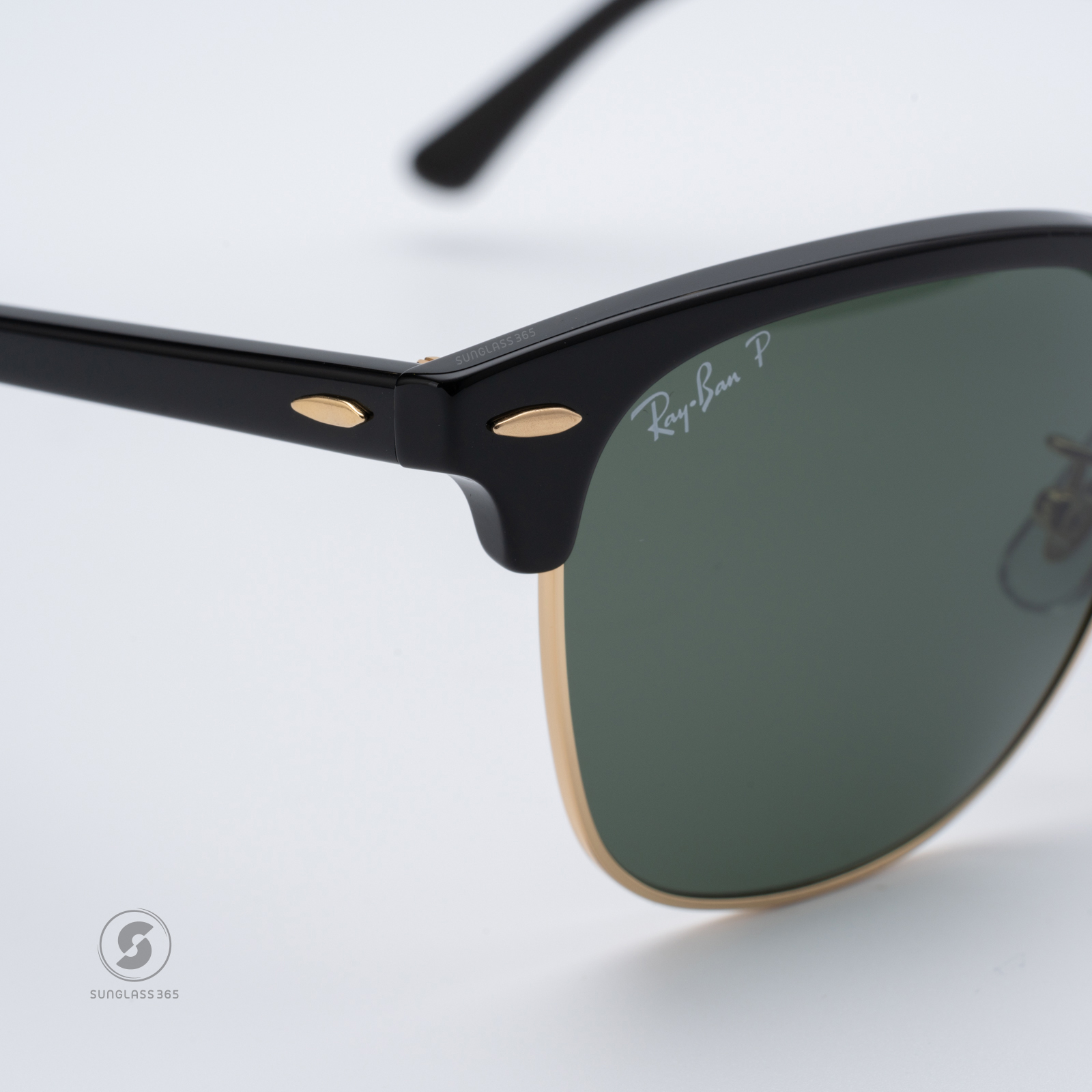 Ray Ban RB3016F 901/58 Clubmaster Polarized lenses