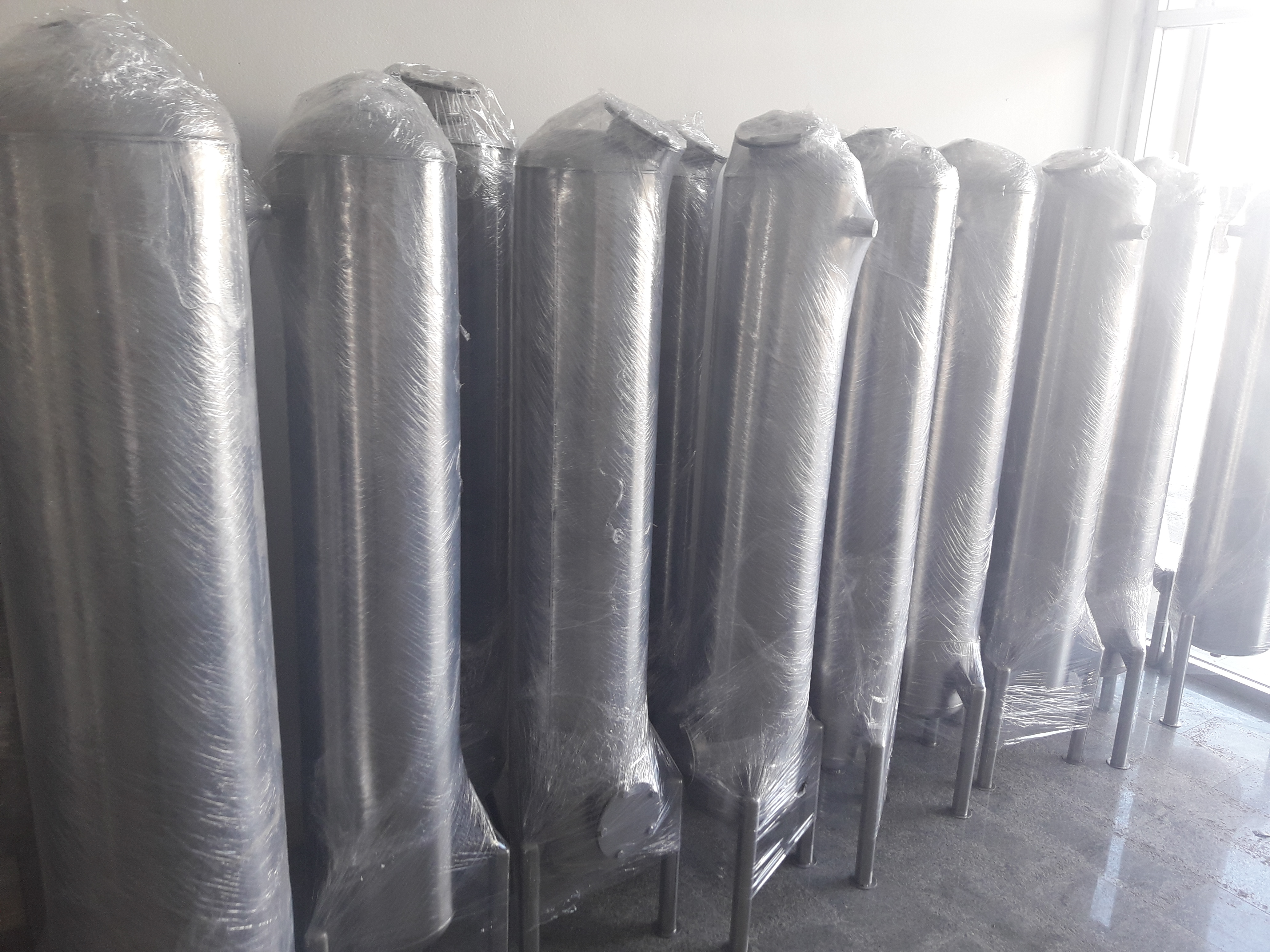 ถังกรองสแตนเลสขนาด12นิ้ว(120x1.5mm.)