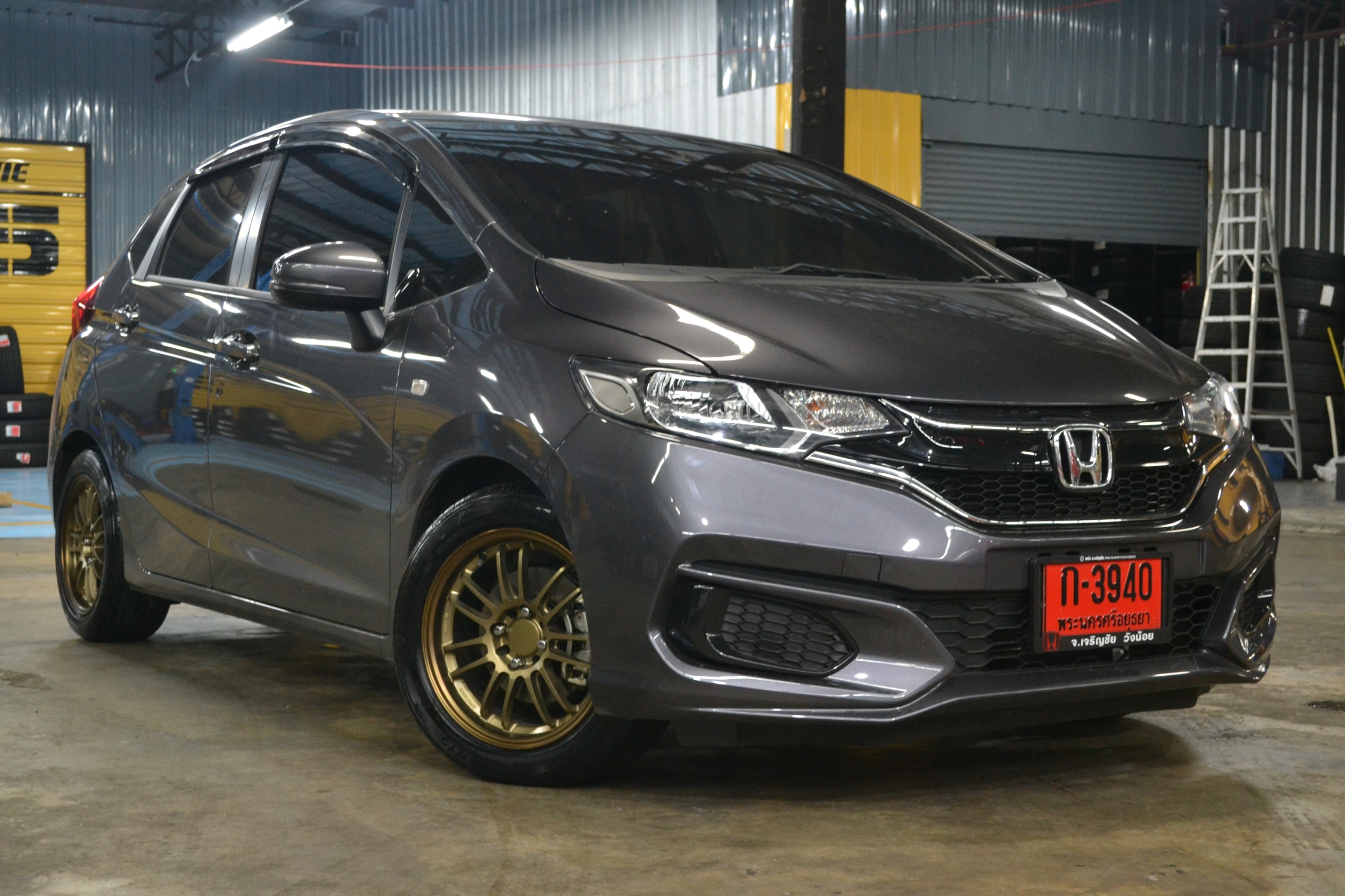 ล้อ RE30ขอบ15 ใส่ JAZZ ป้ายแดง