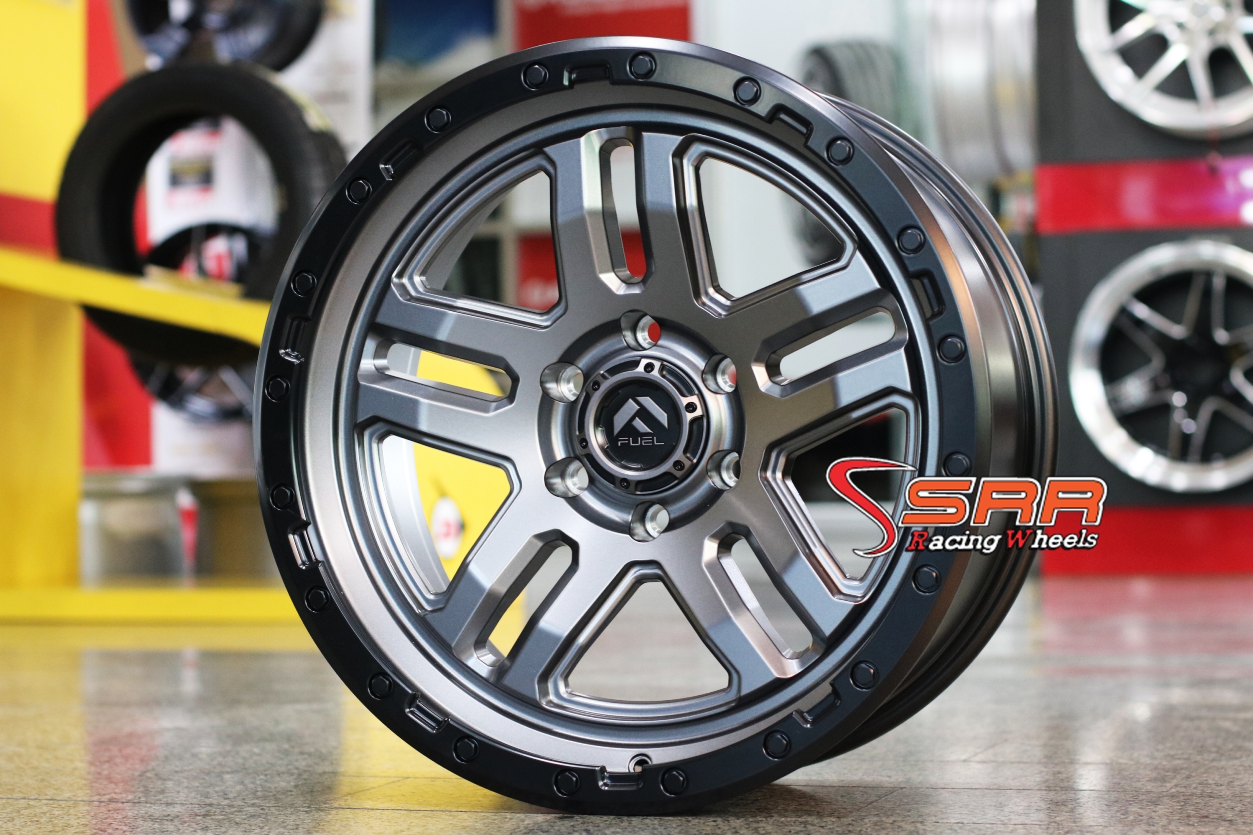 ล้อแม็กซ์แท้FUEL AMMO ขอบ20 กว้าง9 PCD6X139.7 offset+1