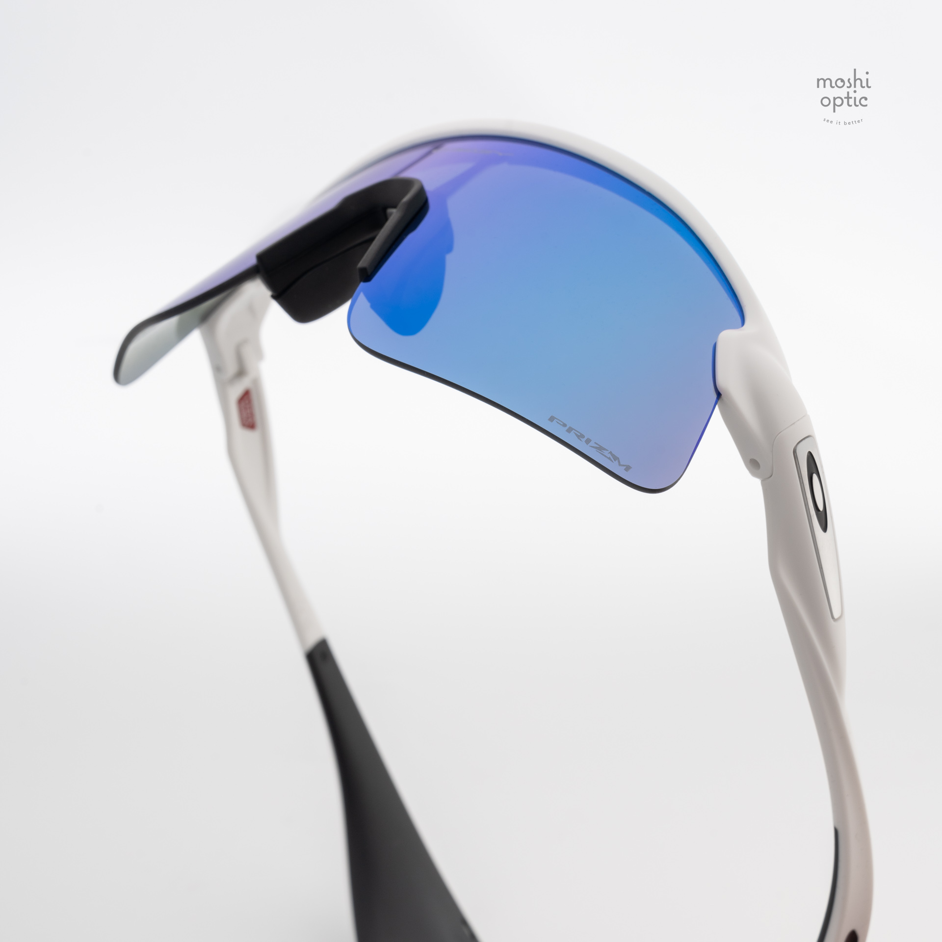 OAKLEY STUNT DEVIL OO9517-04 Matte White Prizm Sapphire