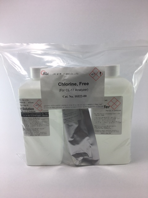 Chlorine, Free for CL-17 0.02-2.00 mg/L Cl2 "C-MAC"