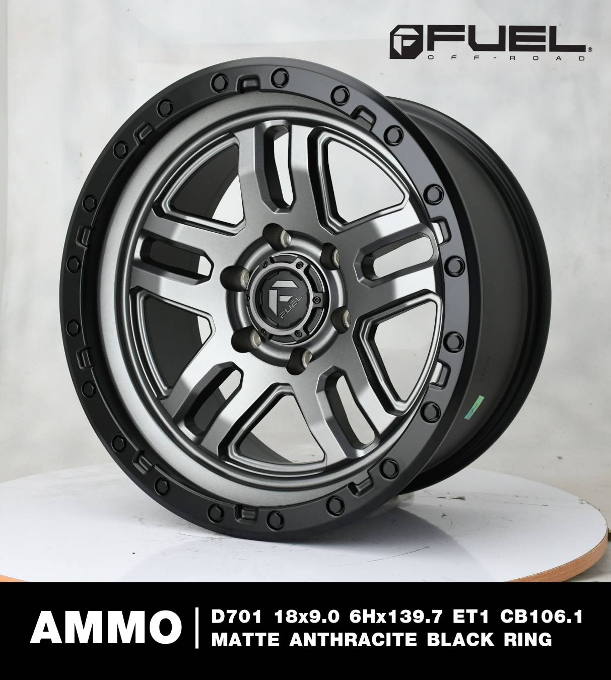 FUEL AMMO D700 20x9.0 Hx139.7 ET+1 ราคา พิเศษ