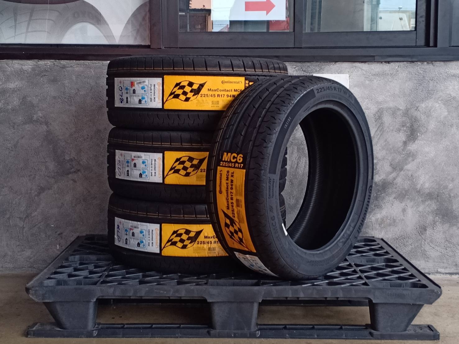 CONTINENTAL CONTACT MC6 225/45R17 ปี20