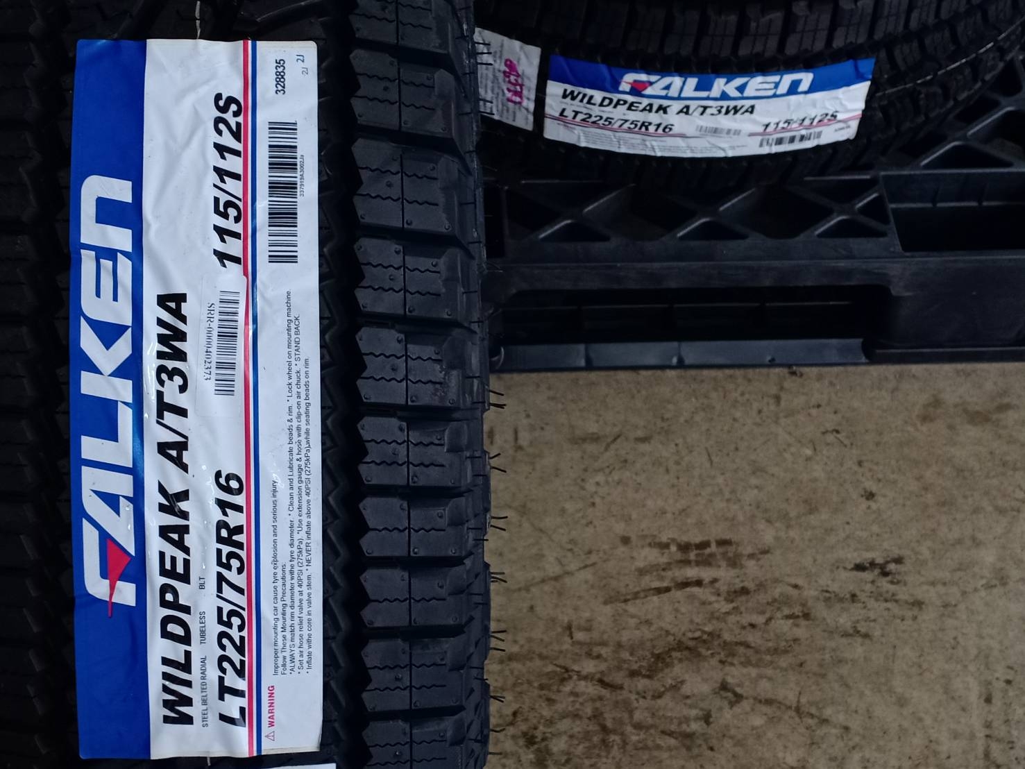 FALKEN 225/75R16 WILDPEAK A/T3WA 115/112S THAILAND