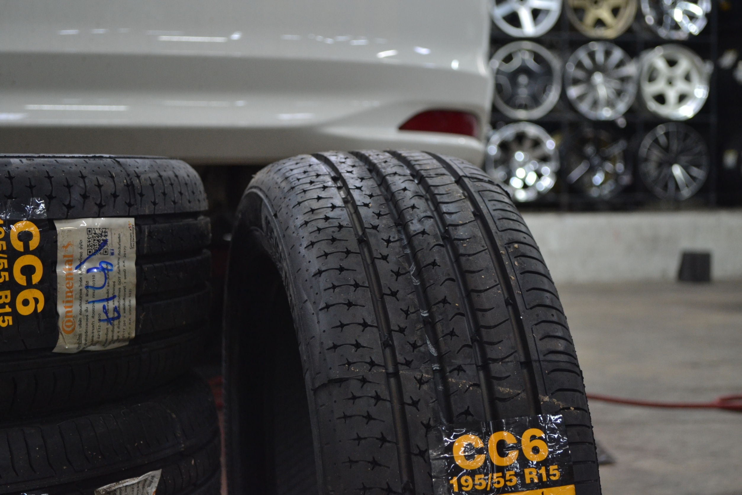 ยางใหม่ CONTINENTAL CC6 195/55-15 ราคาพิเศษ