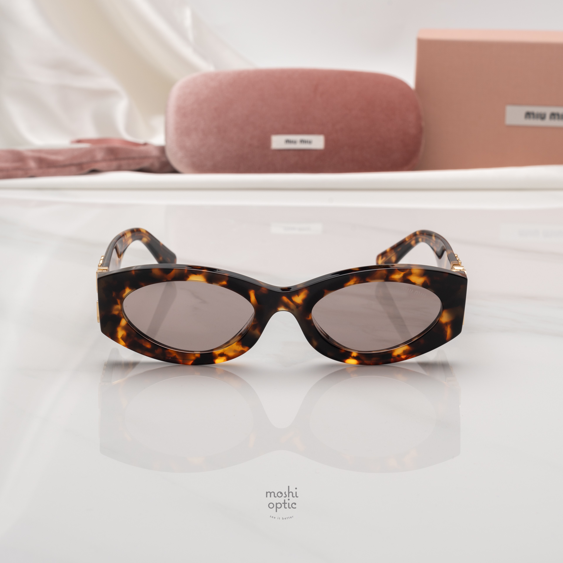 แว่นกันแดด Miu Miu Glimpse MU11WS 14L20I