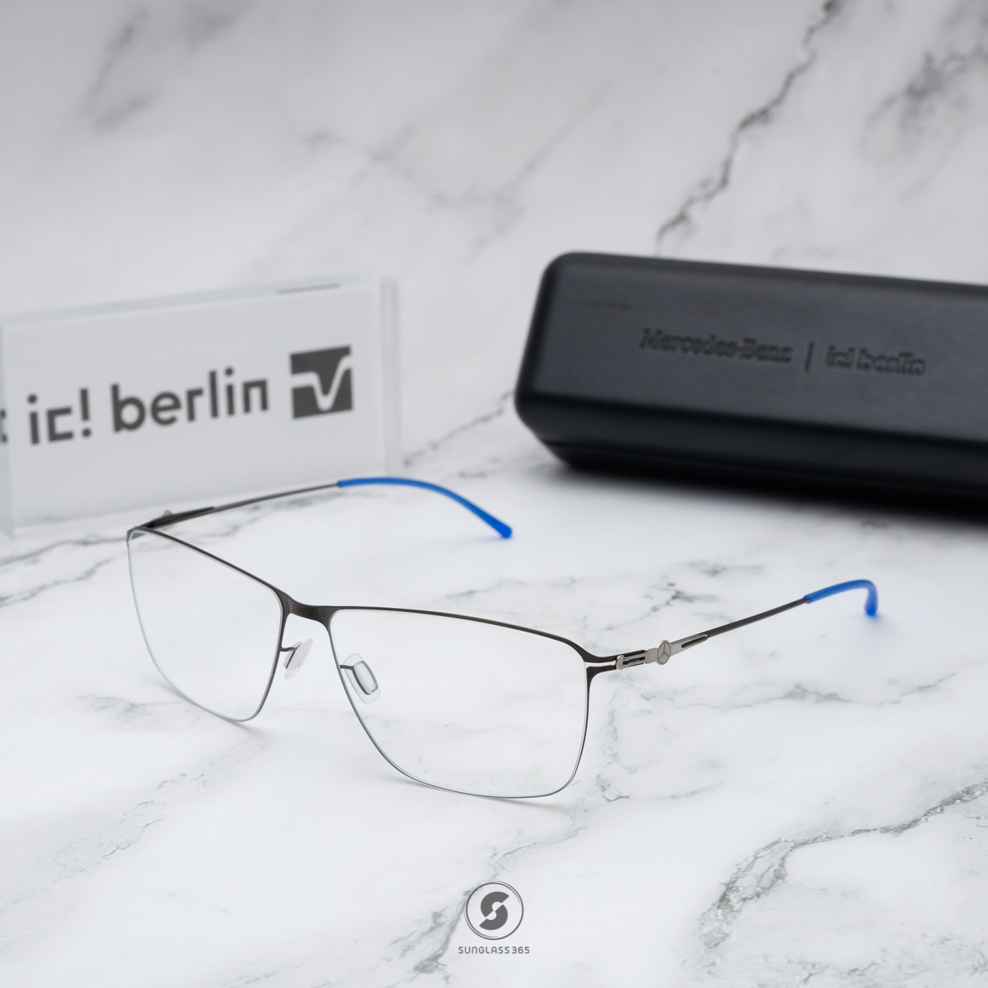 กรอบแว่น IC BERLIN MB07 Gunmetal