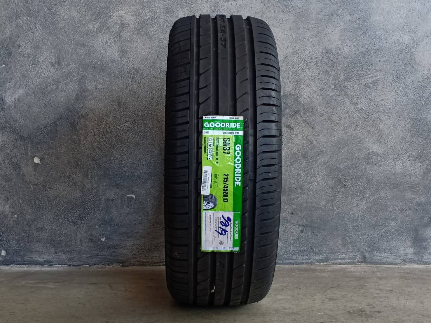 GOODRIDE 215/45ZR17 SA37 91W MADE IN THAILAND