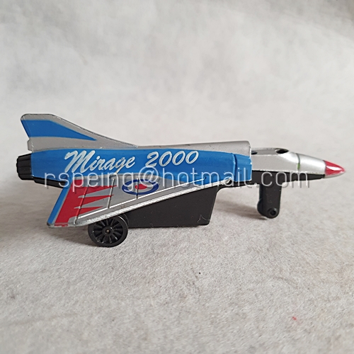 เครื่องบินโมเดลโลหะ High Speed Mirage 2000 Plane Air Force Fighter