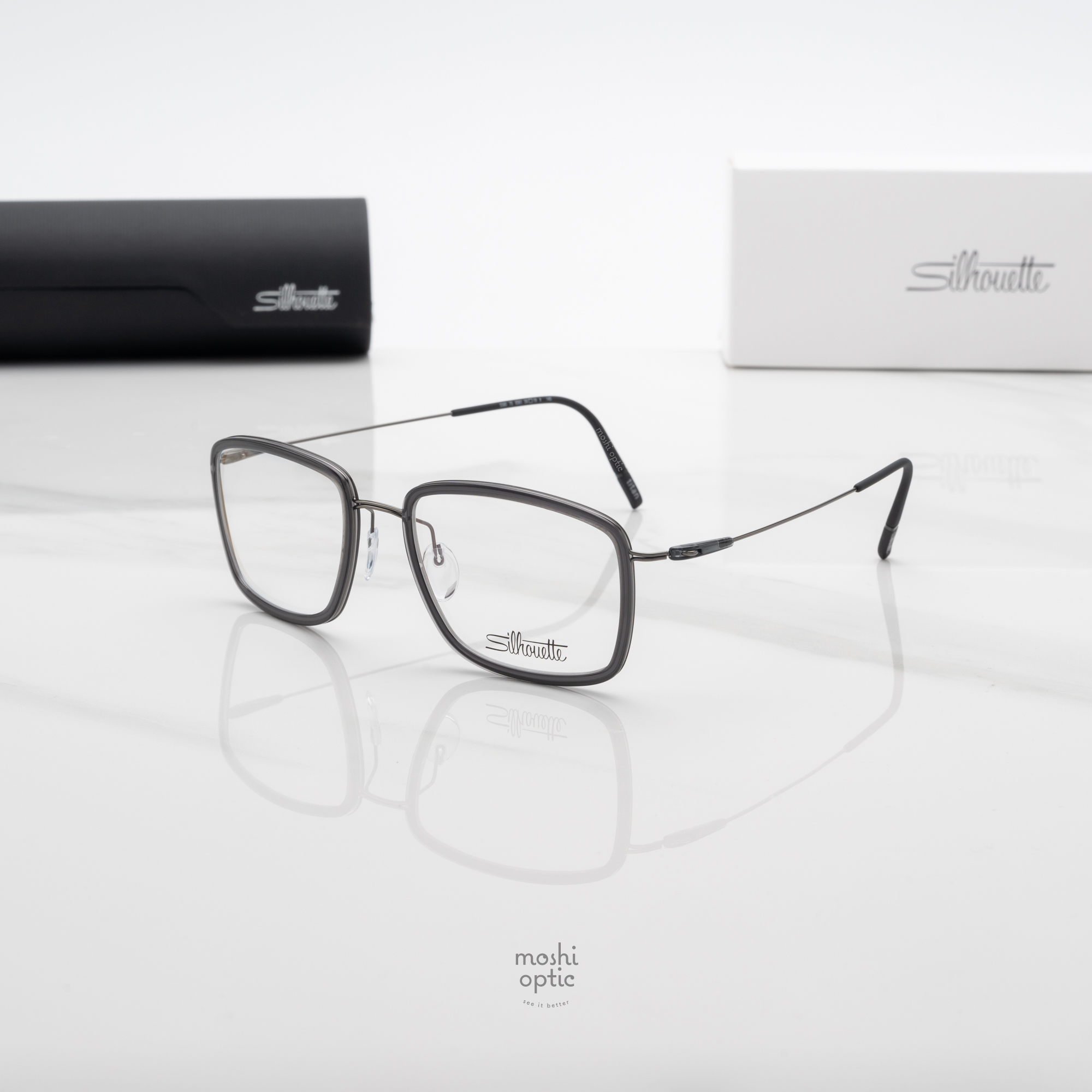 กรอบแว่น Silhouette Dynamics Colorwave Contour 5580 6561