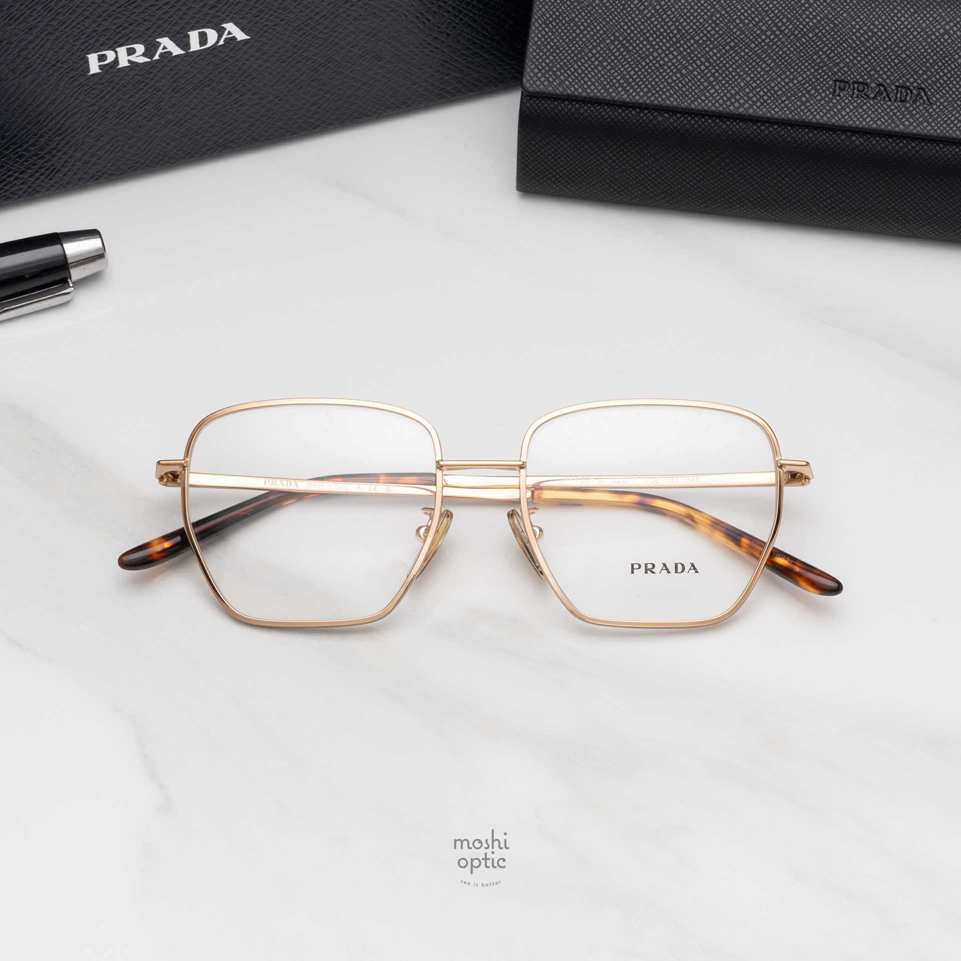 แว่นสายตา PRADA PRC51VD 7OE1O1