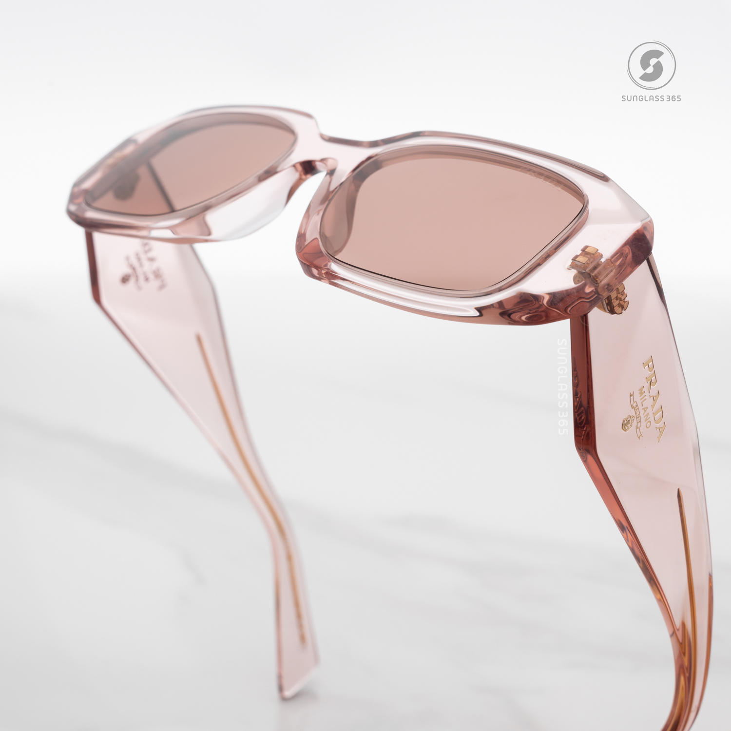 PRADA Symbole PR17WSF 19Q10D Transparent Peach