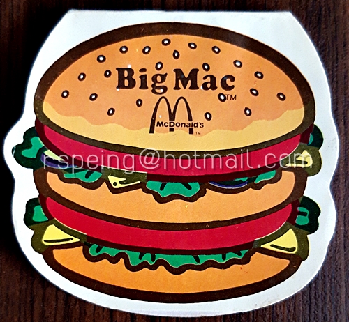 สมุดฉีก Big Mac