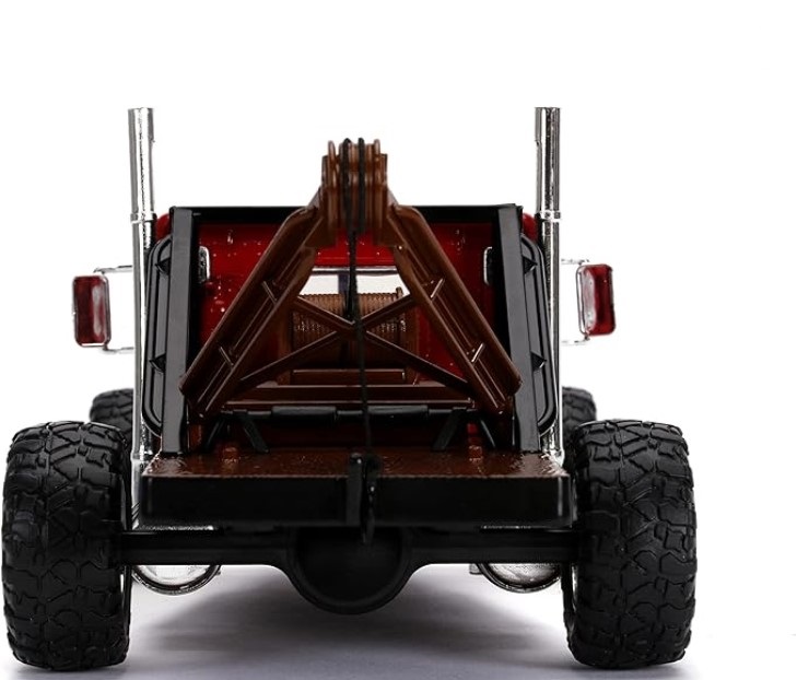 โมเดลรถ โมเดลรถยนต์ Hobbs & Shaw Hobbs'Custom Peterbilt Truck 1:24 3