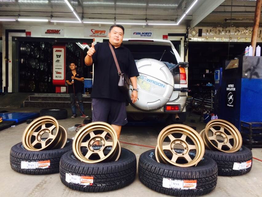 OFF ROAD ขอบ16+ยาง YOKO G015 AT 265/70-16 ชุด 25,500.-ปกติ 42000