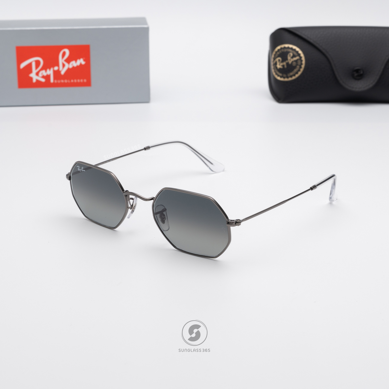 RayBan Octagonal RB3556N 004/71 Gunmetal