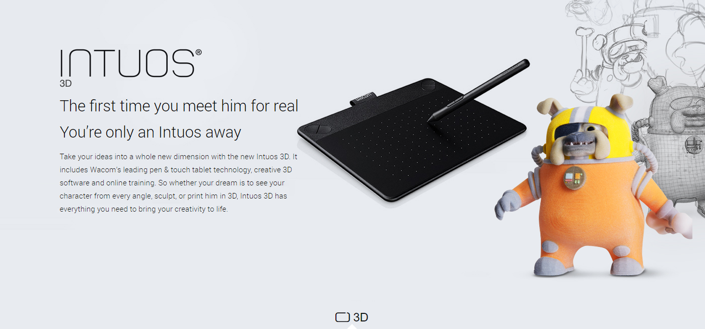 Intuos 3D
