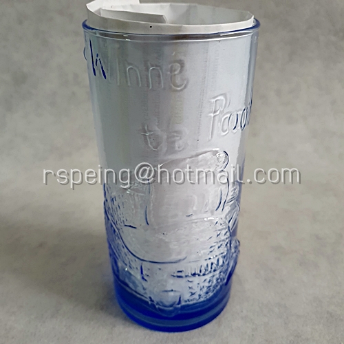 แก้วน้ำใส Winnie The Pooh ลายนูน