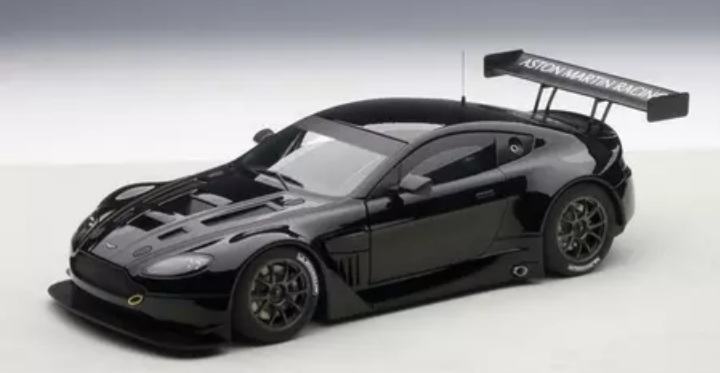  โมเดลรถยนต์ โมเดลรถเหล็ก aston martin v12 gt3 vantage 2