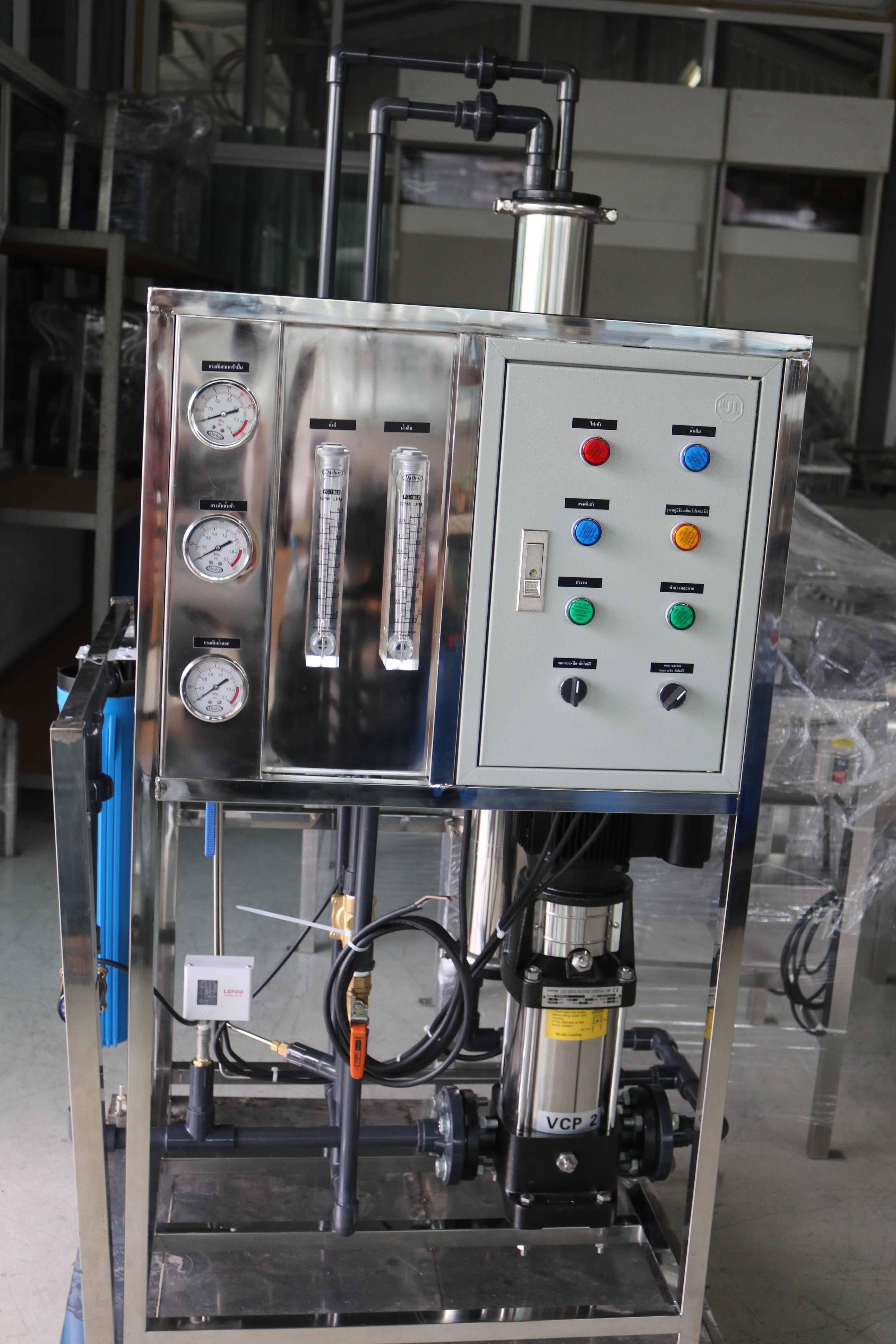 เครื่องกรองน้ำ RO อุตสาหกรรมROกำลังการผลิต 6,000 ลิตร/วันไส้กรองแมมเบรนULTRATEK