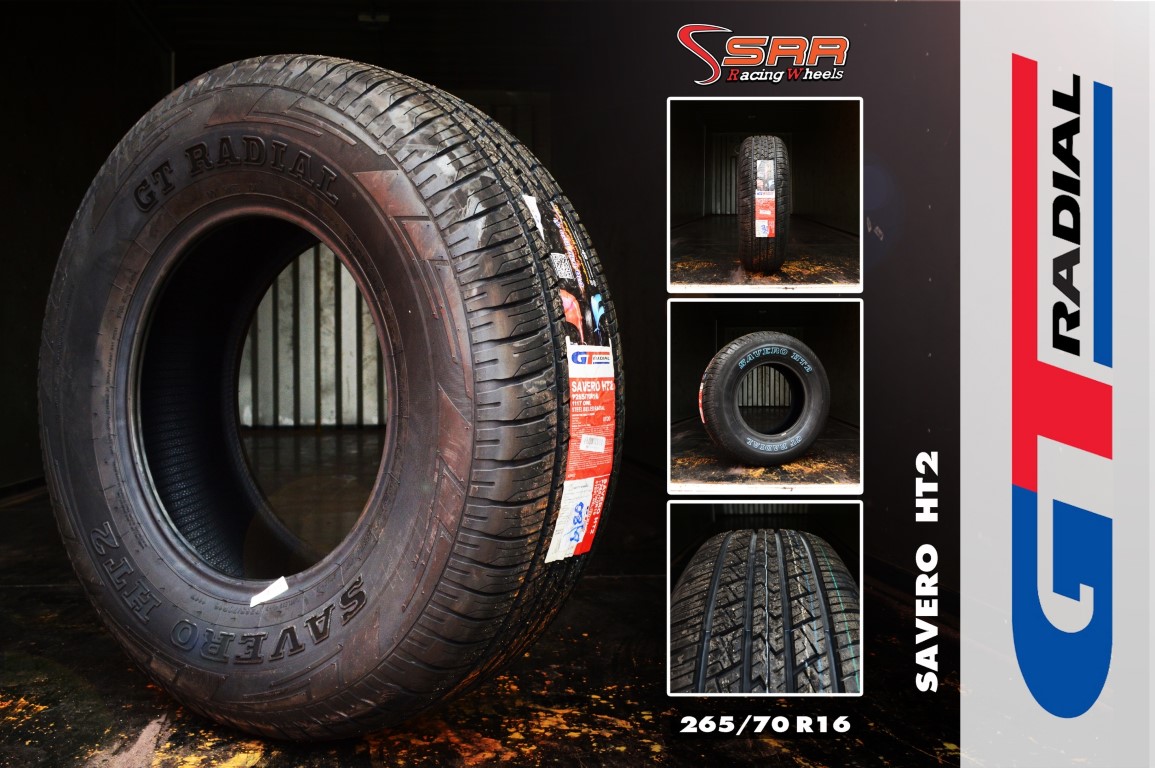 #แนะนำยางใหม่ #คุณภาพดีเยี่ยม #ราคาสุดคุ้ม #GT_RADIAL_SAVERO_HT2 265/70R16 ปี18