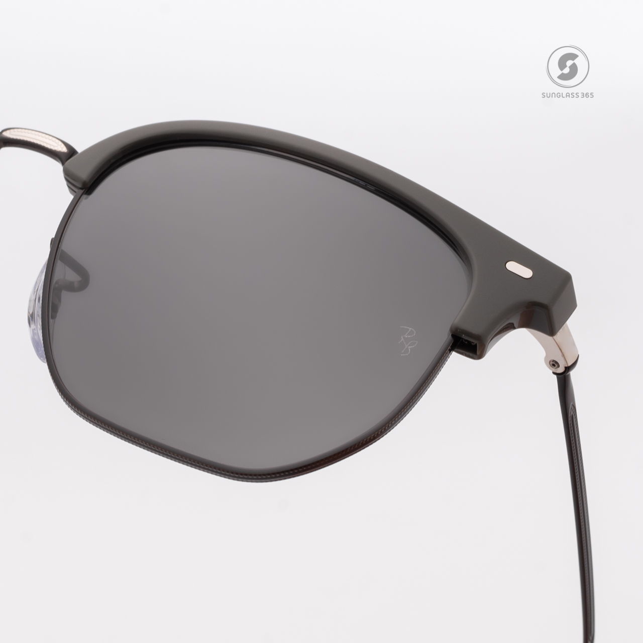 Ray-Ban New Clubmaster RB4416 6653B1 Grey on Black