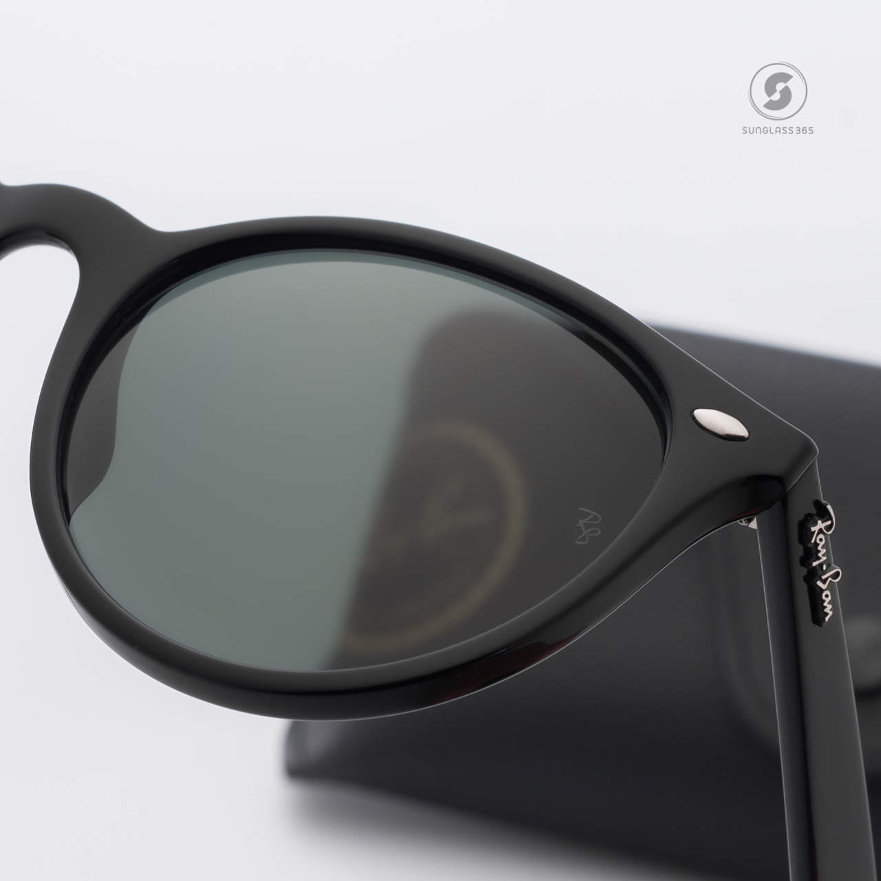 Ray-Ban Round RB4305F 601/71 Green