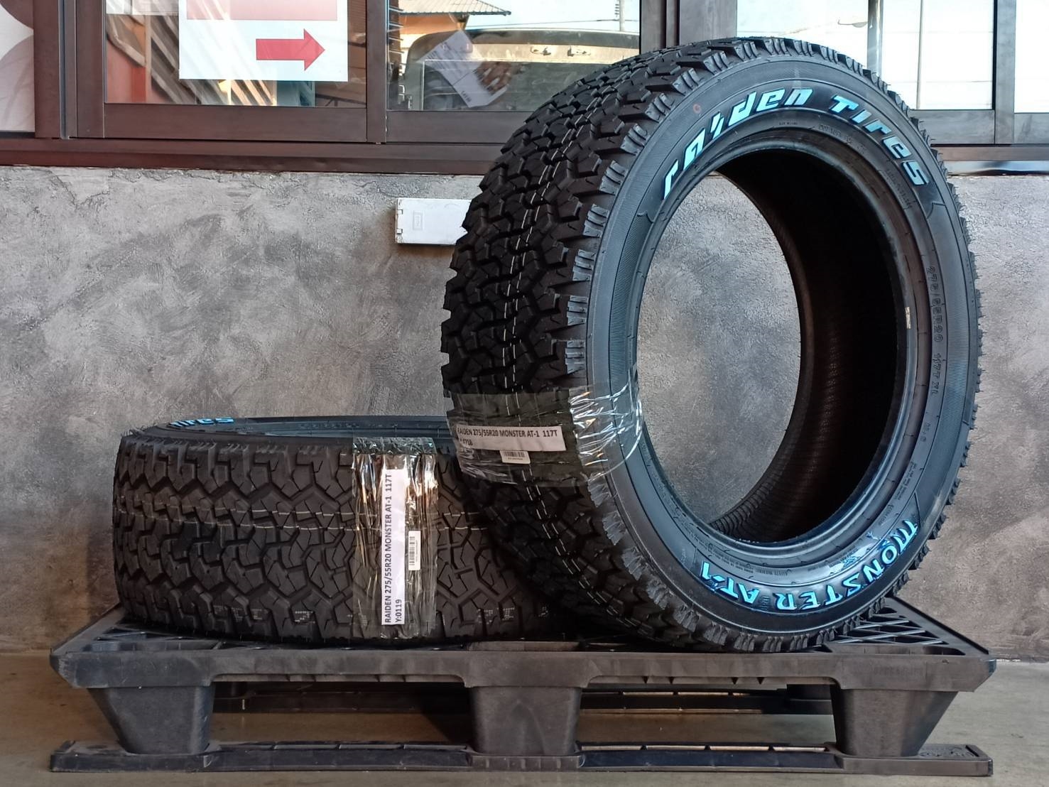 RAIDEN 275/55R20 MONSTER AT-1 117T XL (ตัวหนังสือขาว) MADE IN CHINA