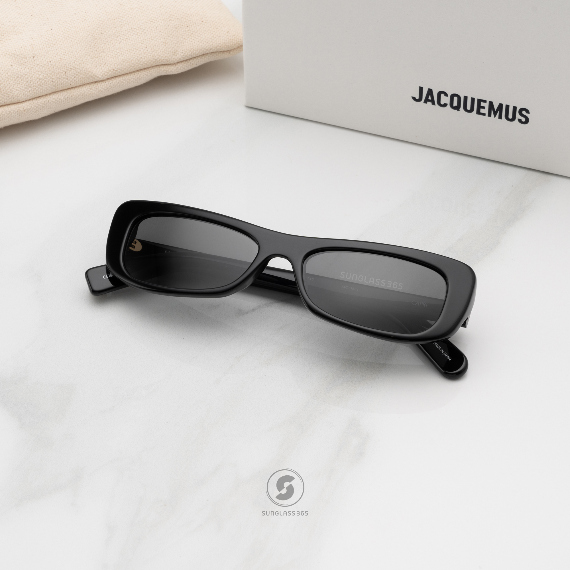 แว่นกันแดด JACQUEMUS CAPRI JAC55 C1